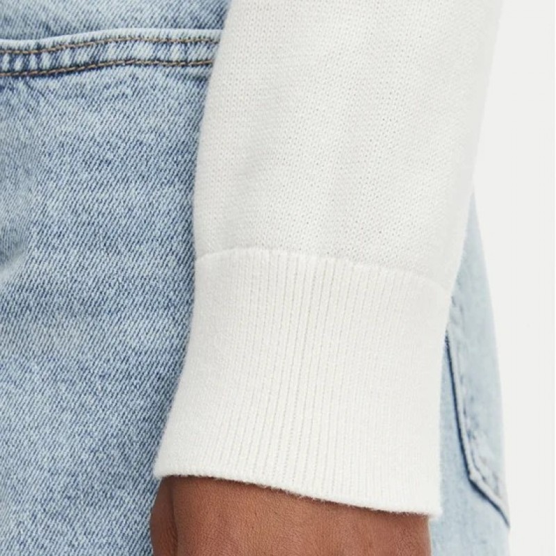 Μπλούζα πλεκτή TJW Crew neck knitted White Tommy Jeans