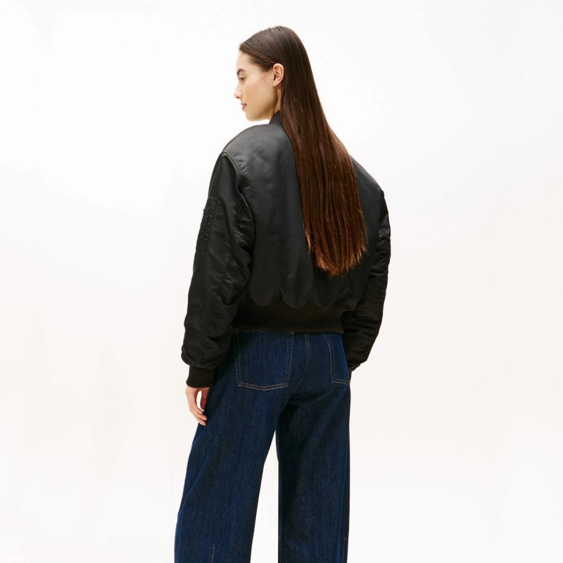 Μπουφάν bomber essential Black Tommy jeans