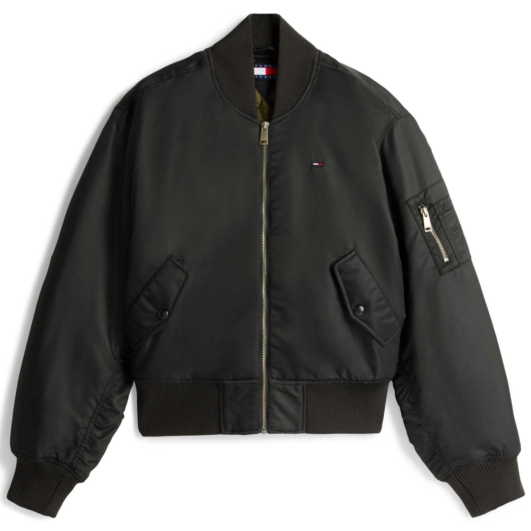 Μπουφάν bomber essential Black Tommy jeans