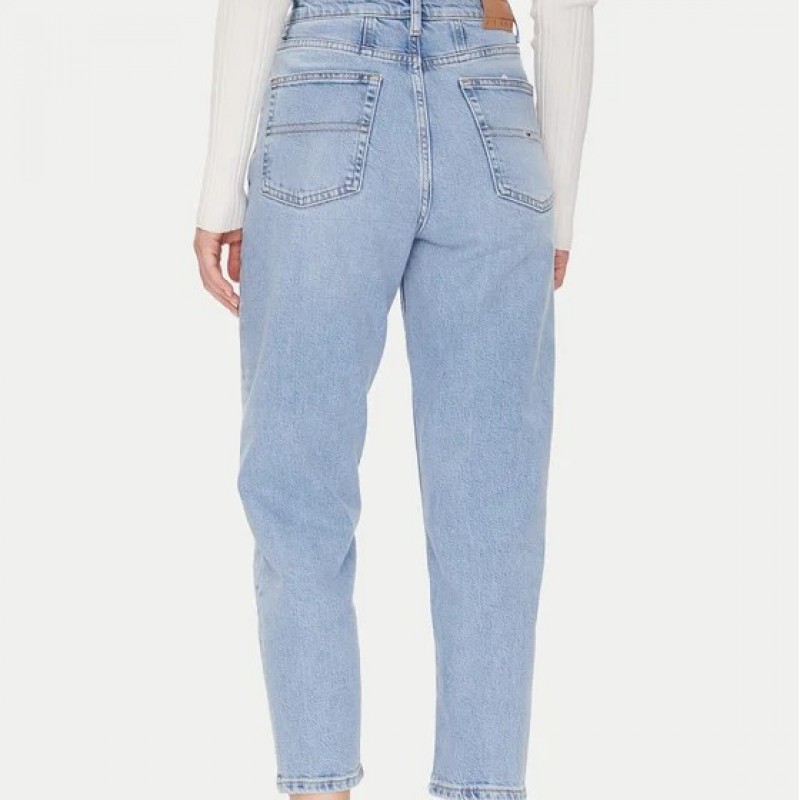 Παντελόνι τζίν Mom tpr BI0112 Blue Tommy jeans
