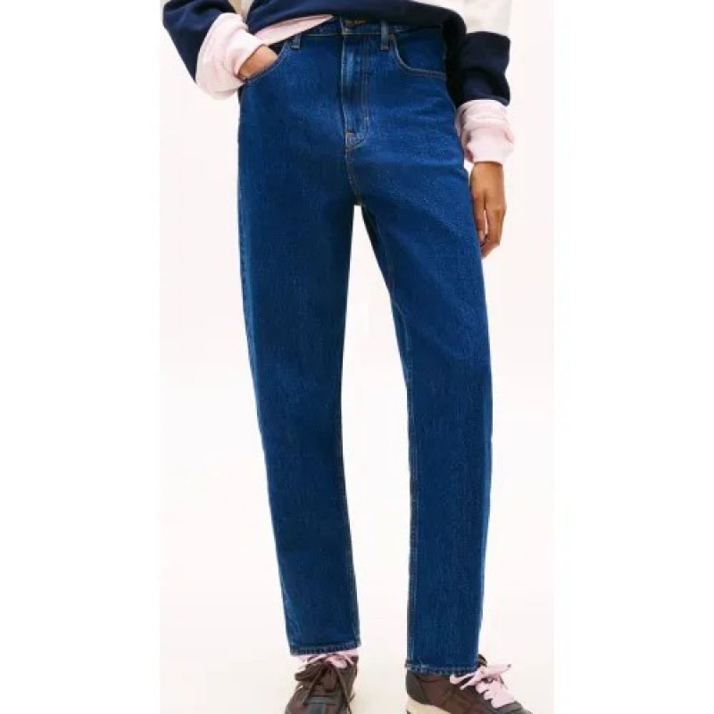 Παντελόνι τζίν mom UH TPR AI4159 blue Tommy jeans