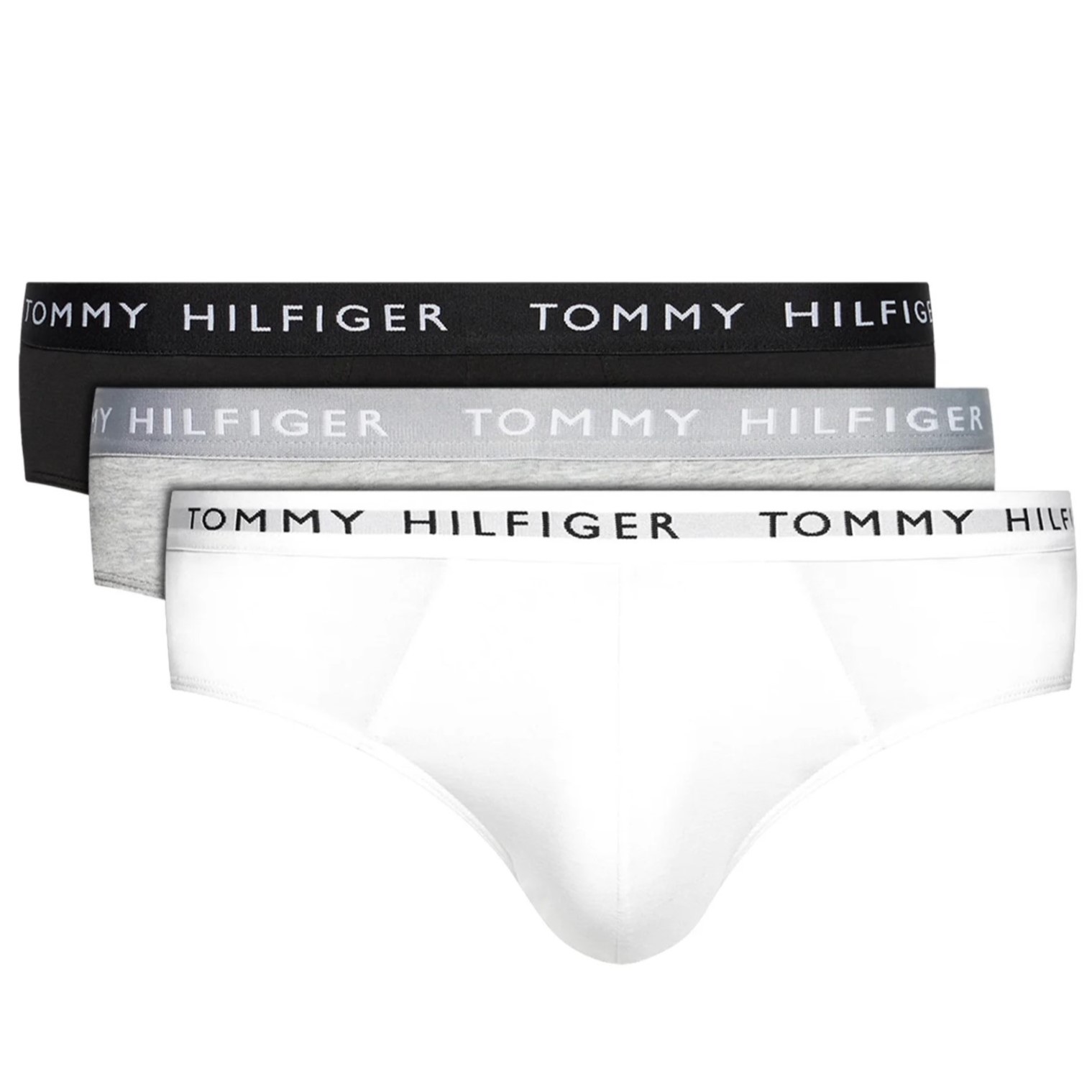 Briefs 3pack set Black/Grey/White Tommy Hilfiger